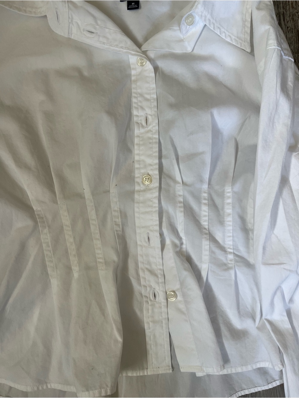 gap cinched waist button down - Picture 2 of 3
